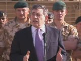 Brown pays tribute to Marines killed in Afghanistan