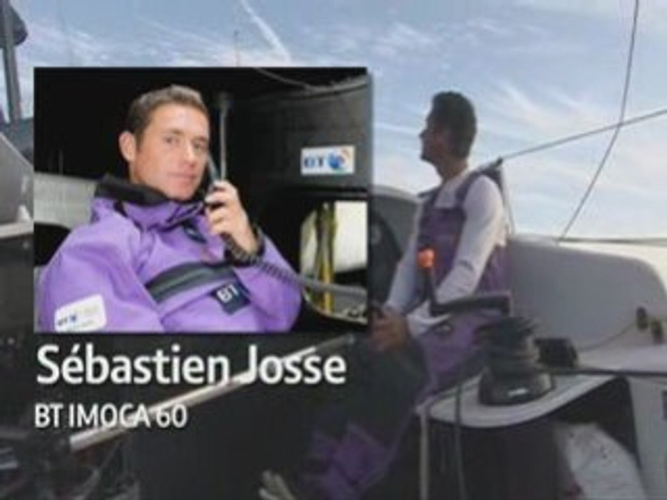 Voile Vendée Globe J33 Audio Conf Sébastien Josse