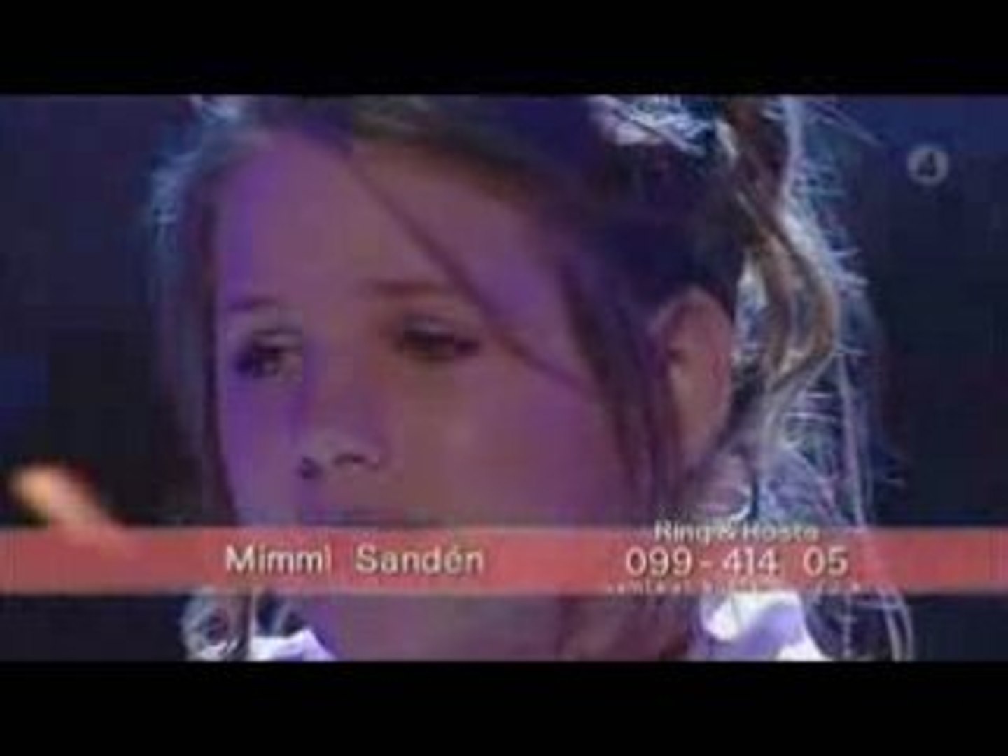 ⁣Mimmi Sanden - Hero Talang 2007 Final