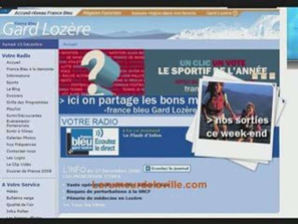 Final france bleue gard lozere