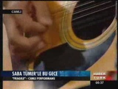 Cuneyt Akgun Sings Fragile On National Tv