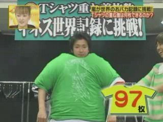 Oh-chan in 169 T-shirts