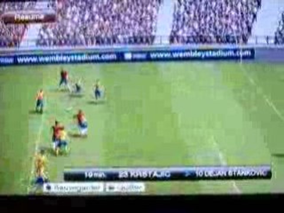 demi volée Stankovic