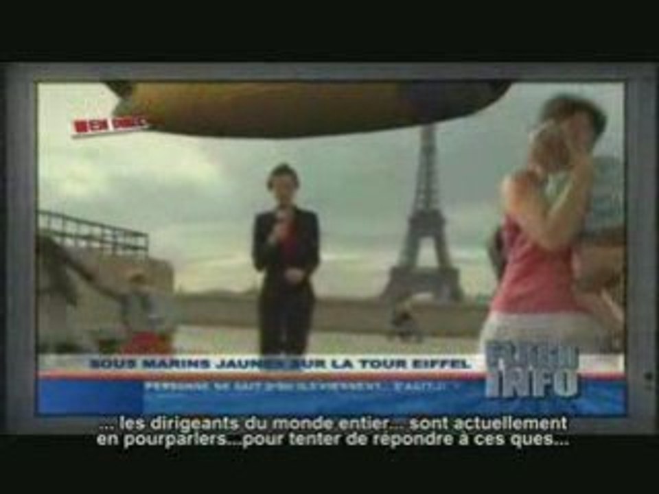 Les lapins crétins envahissent Paris !