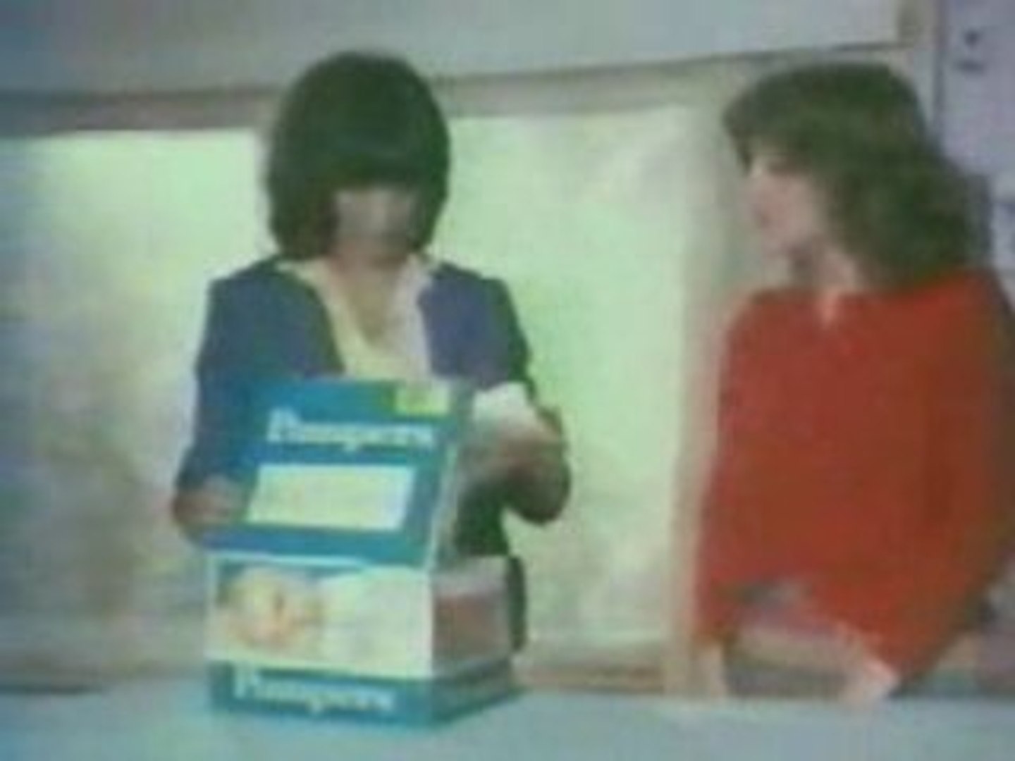 ⁣Pub pour les couches Pampers 1980