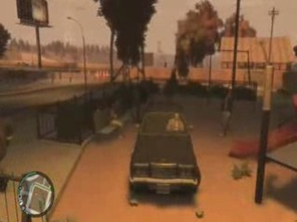 GTA 4 pc Stunt Crash Drift