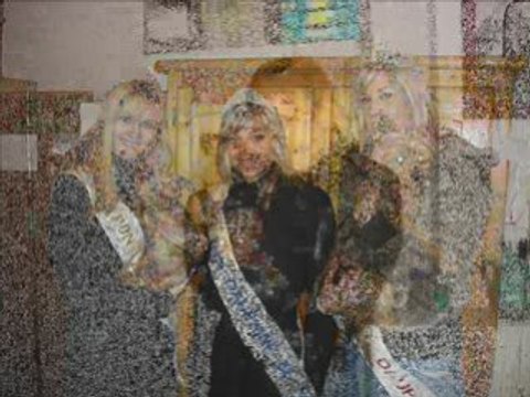 Miss Pont-à-Mousson 2008 et ses dauphines à la SPA d'Arry