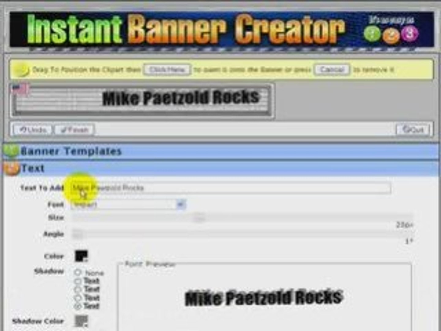 Instant Banner Creator Video Dailymotion
