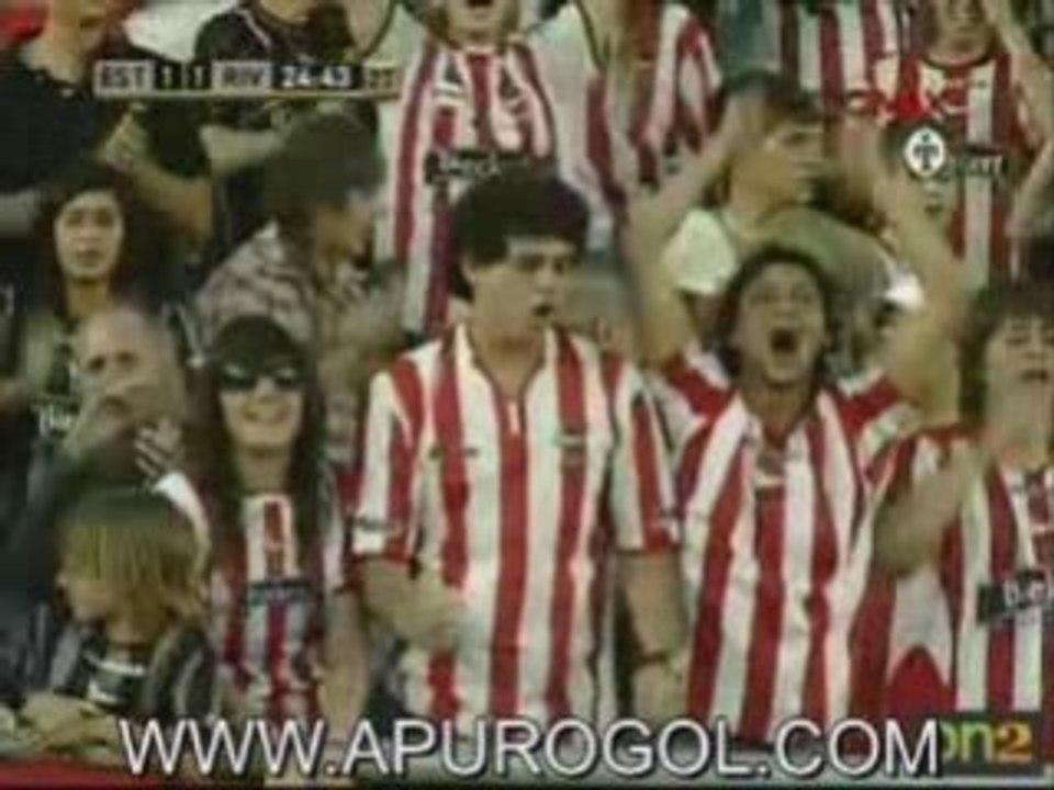 Estudiantes 1 River 1 Goles Tuzzio Boselli