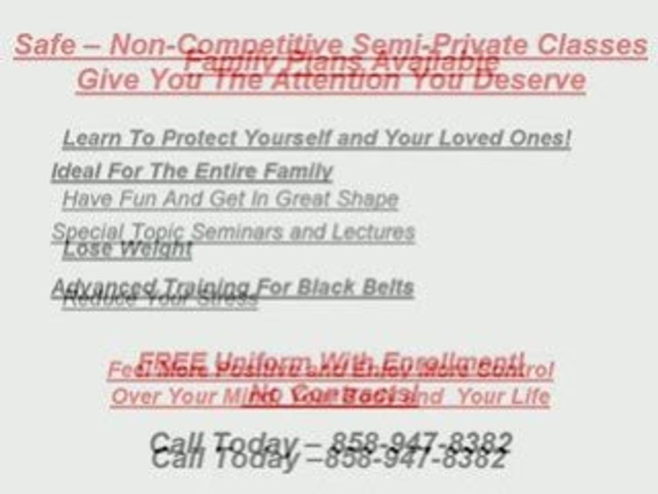 Solana Beach Karate Classes