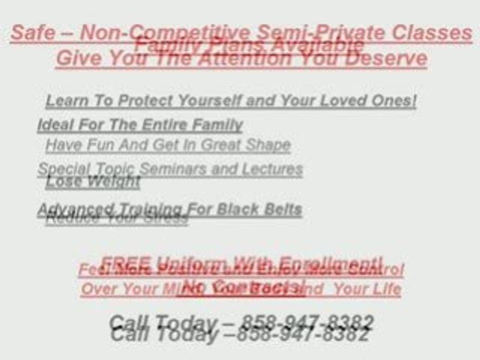 San Diego Self Defense Training