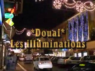 Douai-illuminations pour les fêtes