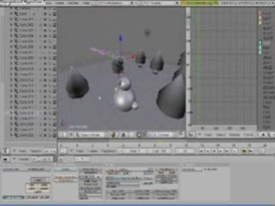 animation noël 2008