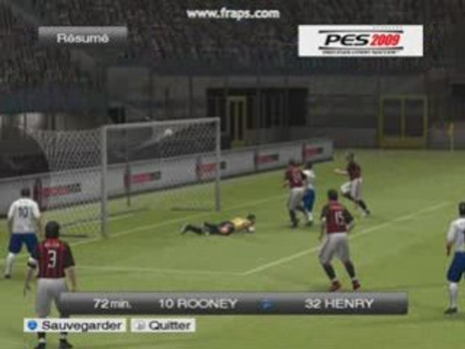 Coupe préparation demi finale AC.Milan vs M.U