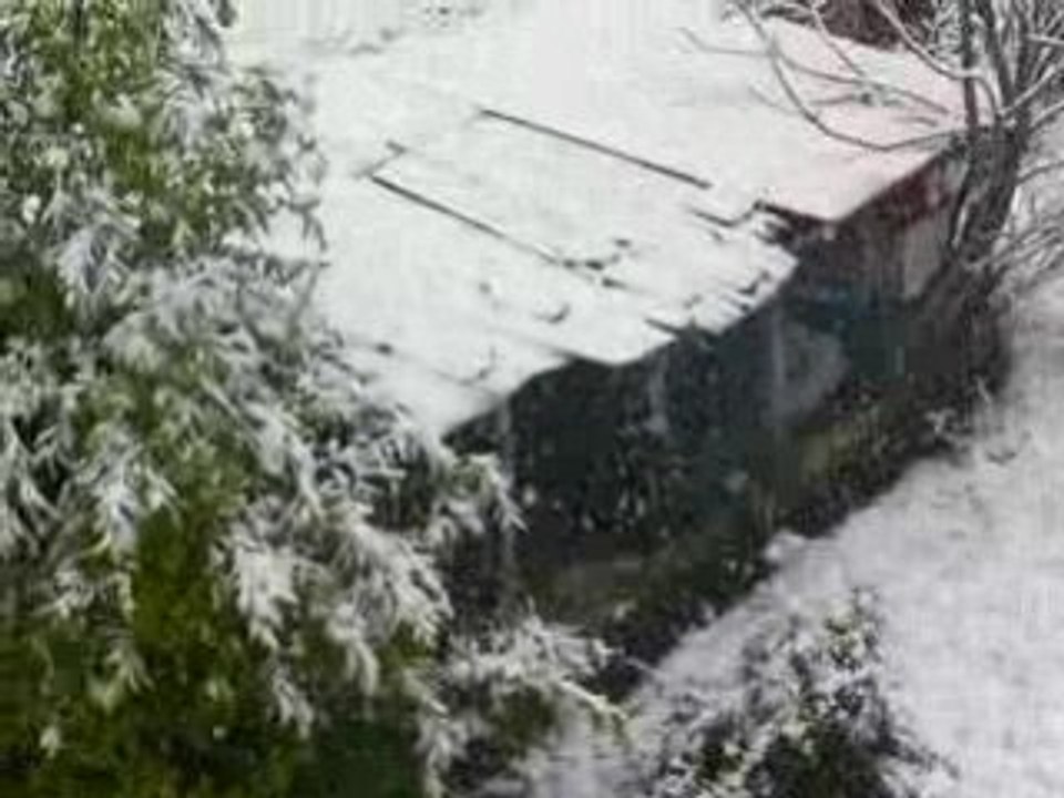 sous la neige
