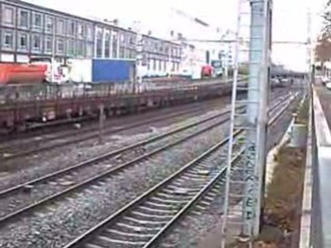 Deux BB26000 SYBIC+Deux BB67000 Bleu+BB67000 fret à Lyon le14/12/2008