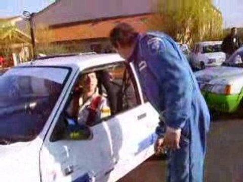 auto rallye demonstration boen 42 2008