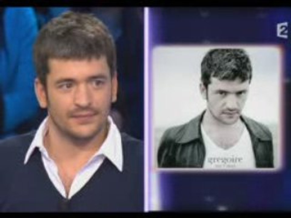 Gregoire -nouveau album- [ONPC] Ruquier (promo) psage entier