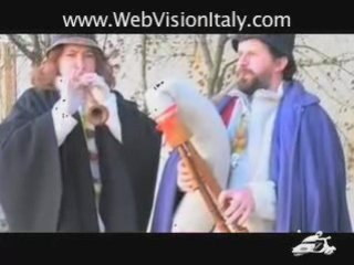 Italian Christmas Tradition-Zampognari Music and Dance