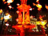 Lyon, fête des lumières (8/12/08) - Place des Jacobins