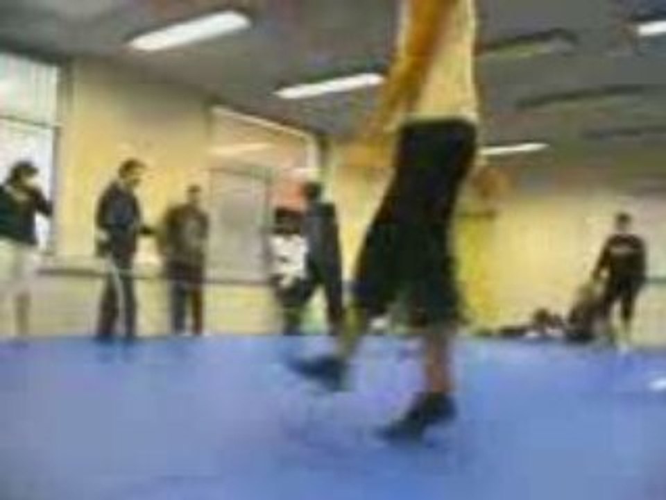 Chute de Julien ..