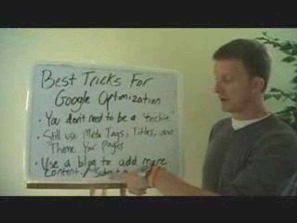 Search Engine Optimization tutorial : Best tip I've seen !!