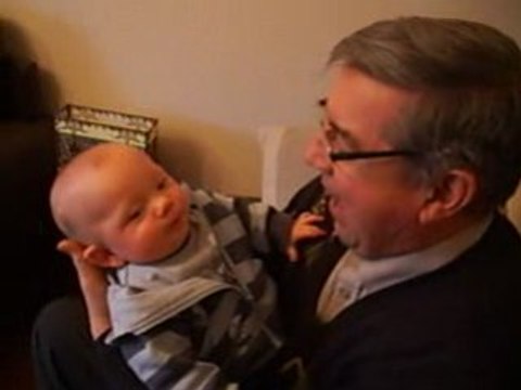 discution avec papi et mamie