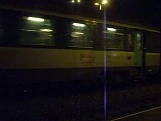 manoeuvre d'un train corail avec une um de bb 67000