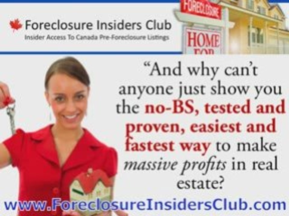 PRE Foreclosed Homes? How Do Find Them?