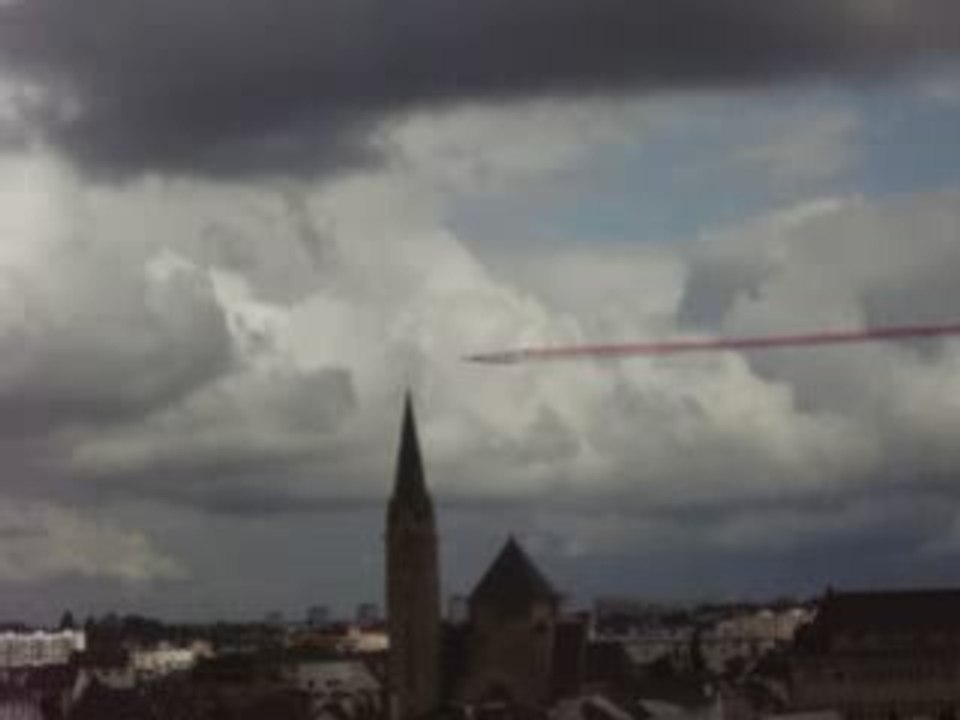 Patrouille de france à Rennes