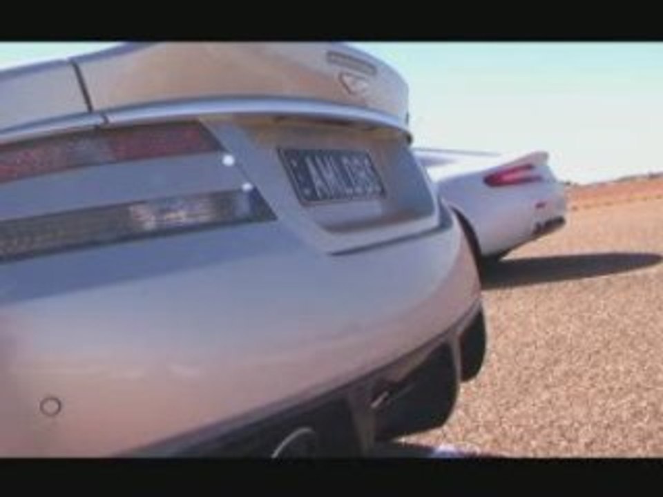 Aston Martin DBS et DB9 Vantage - Australian Test