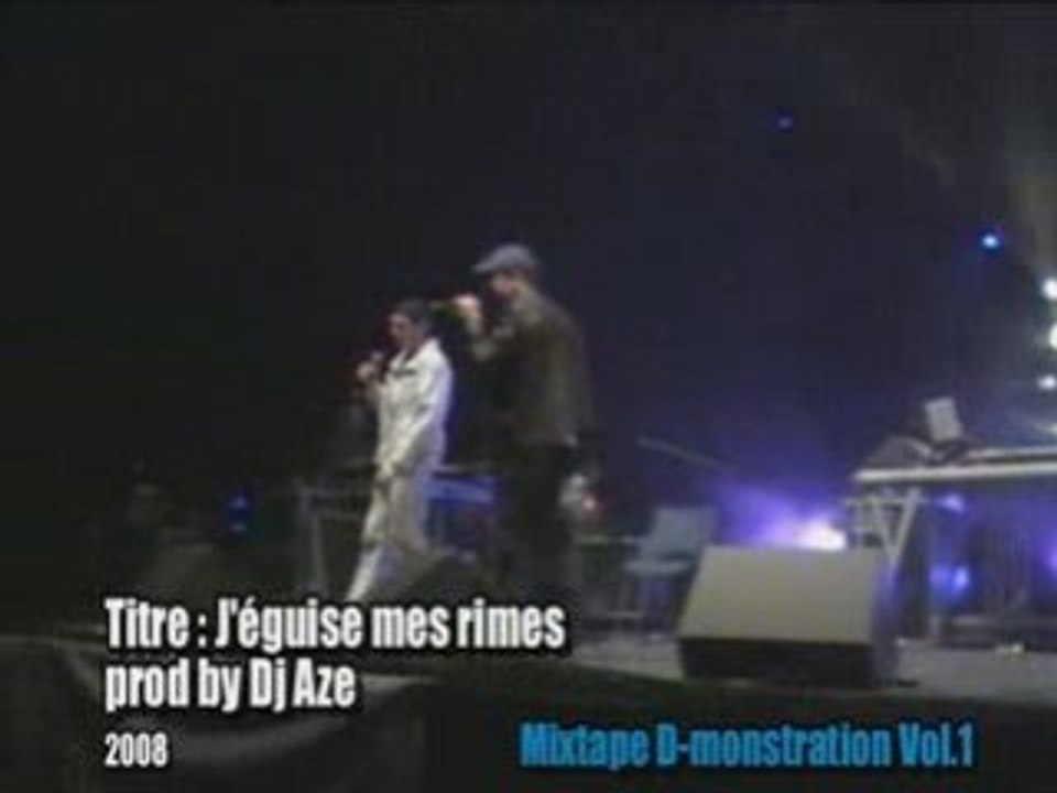 Harmattan : "J'éguise mes rimes" (live Scarabée) roanne