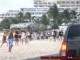 Airbus Boeing Landing Takeoff St-Maarten Maho Beach