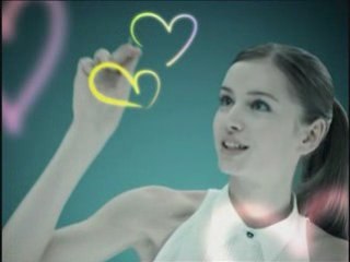 Hot Girl Playing Mozart On Touch Phone