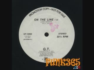 GT - On the line - 1983 -  A&M Records