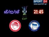 Olympiacos CFP vs Hertha Berlin - Trailer // Sport24