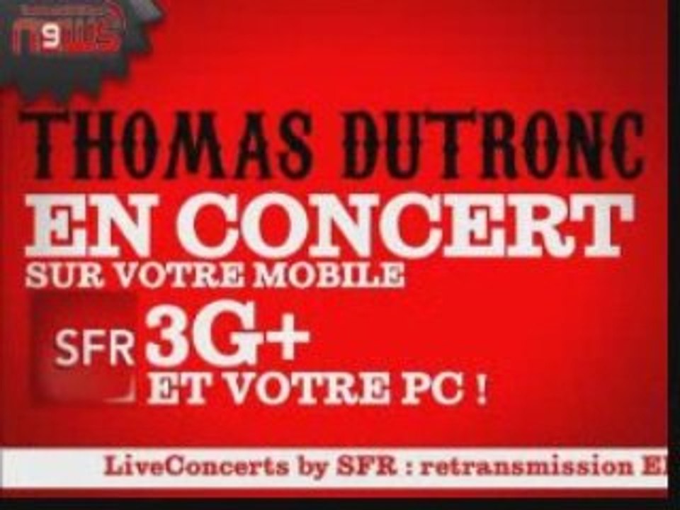 Live Concerts by SFR de Thomas Dutronc
