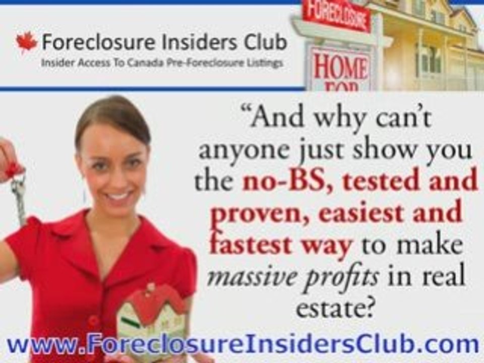PREFORECLOSURE Lists?