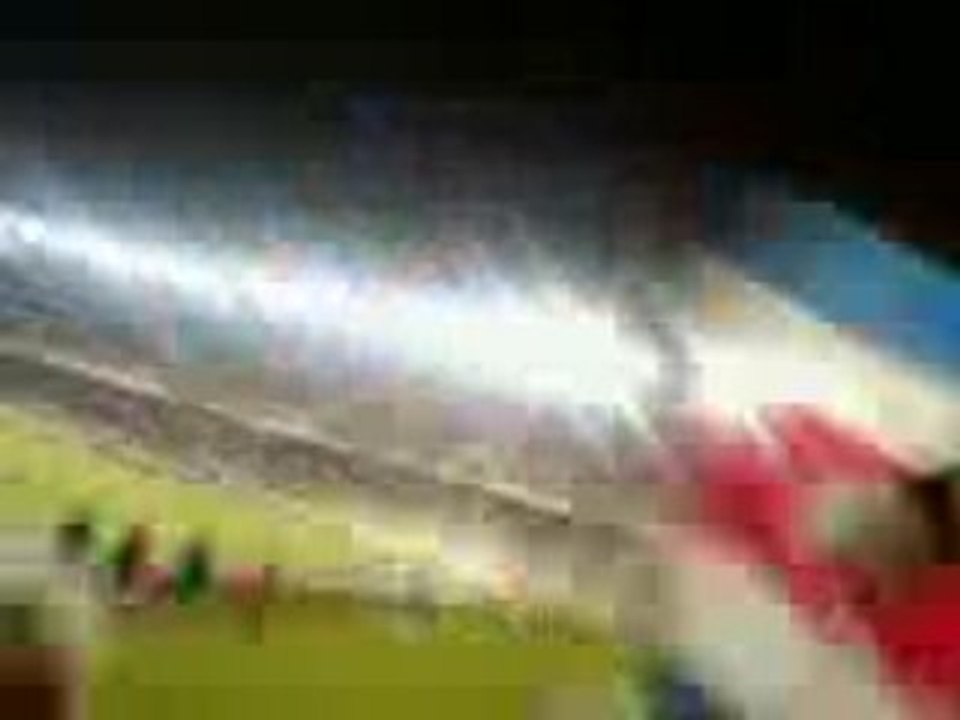 Psg Valenciennes-Ambiance après le 2 eme but Rothen