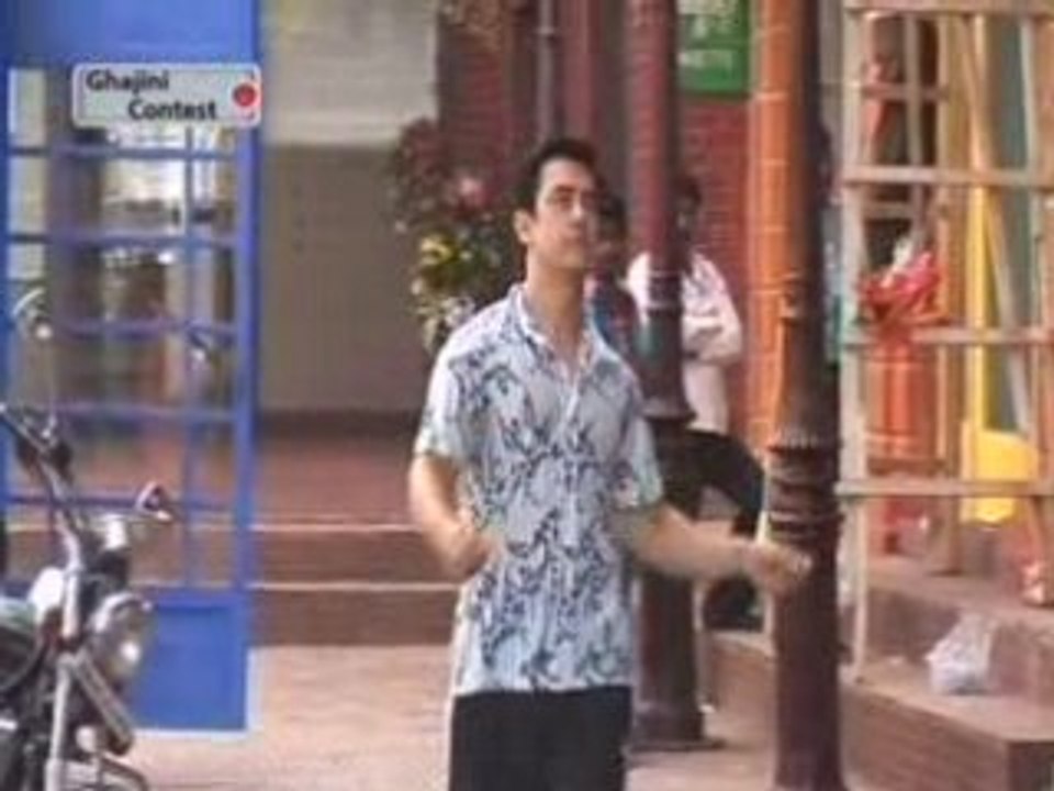 The Making Of Ghajini Indian-shows.com