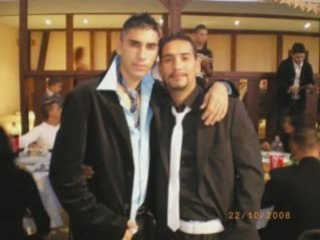 familia utrera  , luisillo utrera y tonin utrera