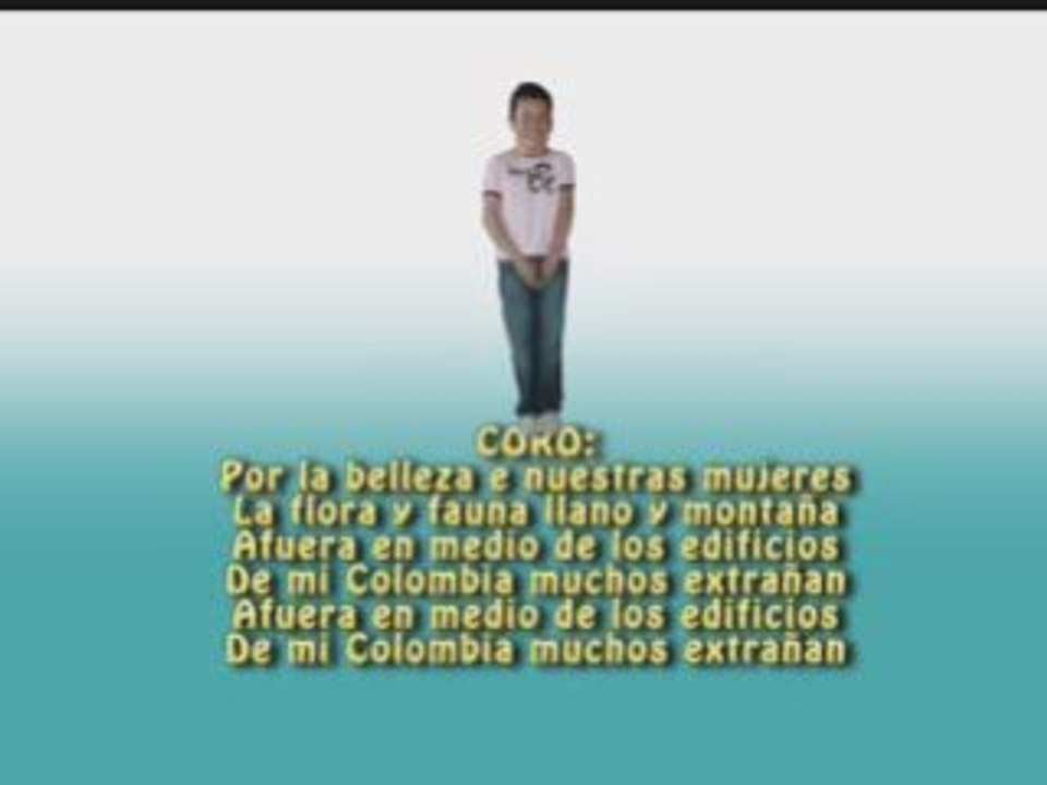 Karaoke de Rastrojo - Colombia Mia