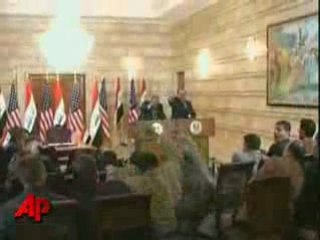 Coup de Pompes sur Georges Bush