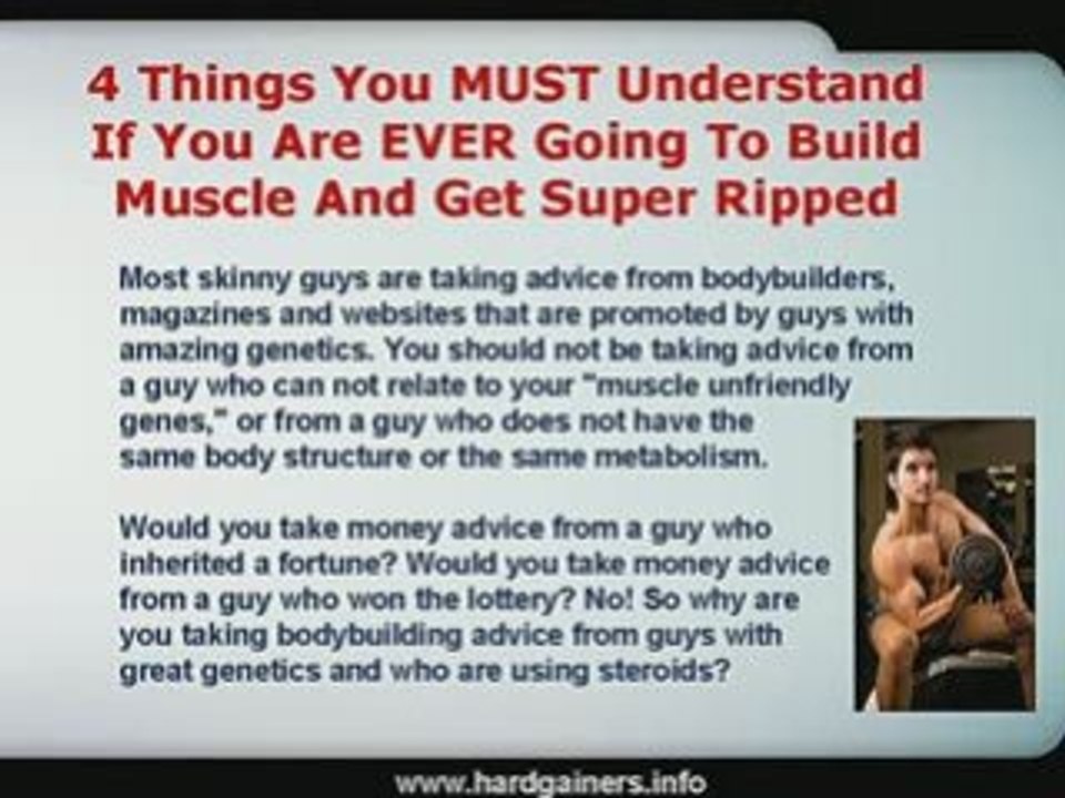 Hardgainers Gain Muscle