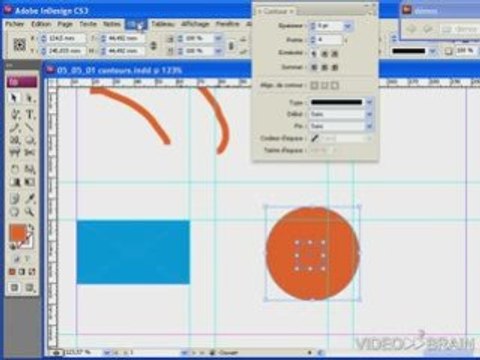 Adobe InDesign CS3 : Secret du contour