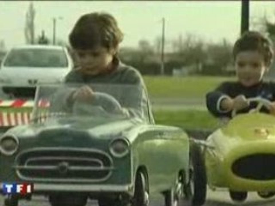 Les voitures a pédales