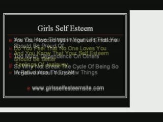 Girls Self Esteem Help