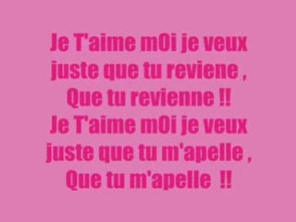 Besoin de toi
