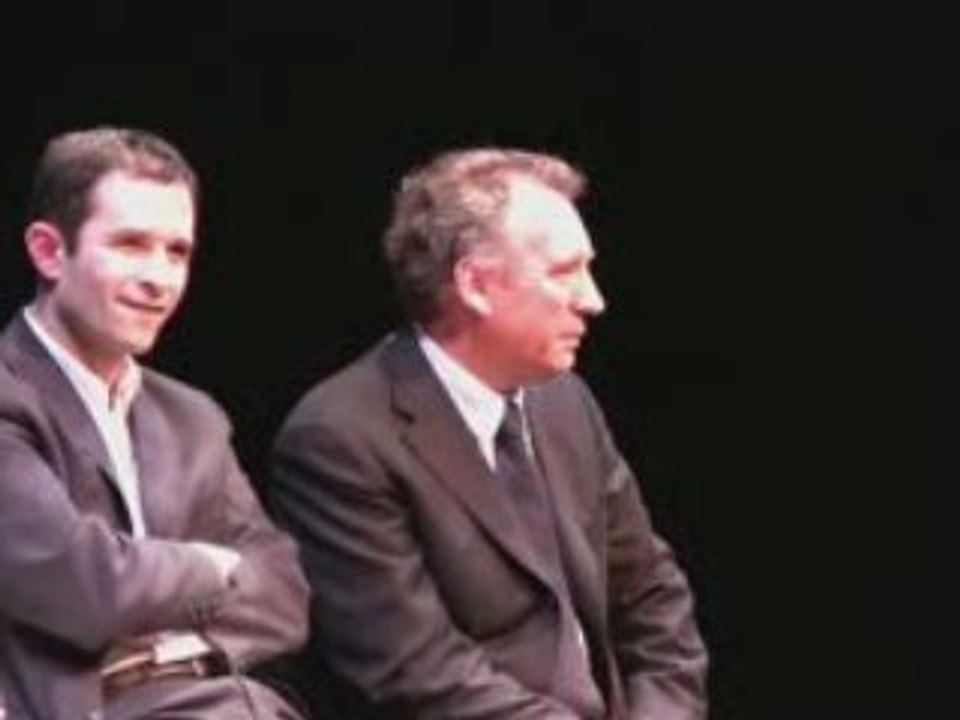 B. Hamon et F. Bayrou ensemble pour la Liberté de la Presse