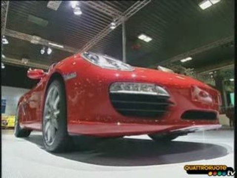 Porsche Cayman and Boxster al Bologna Motorshow 2008